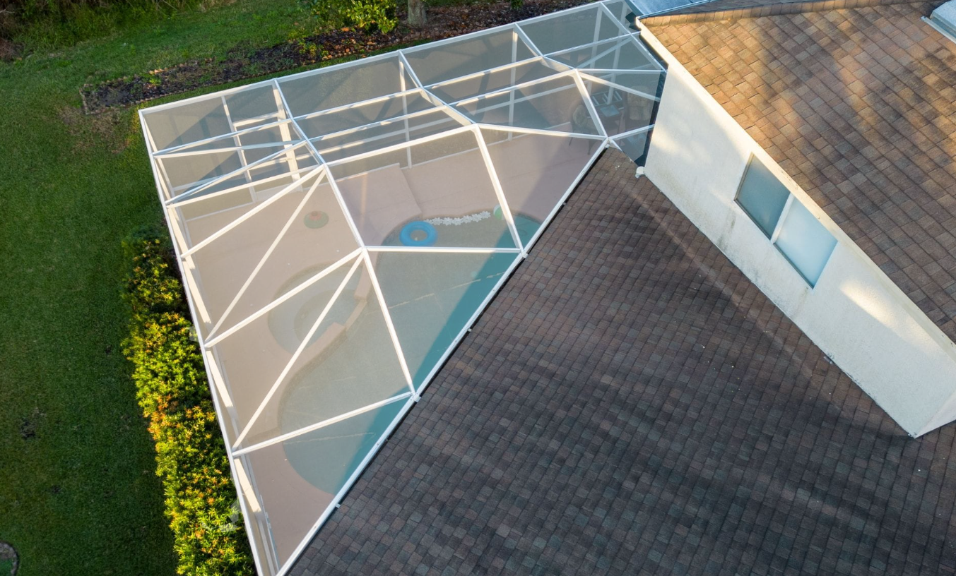 Florida outdoor screen project